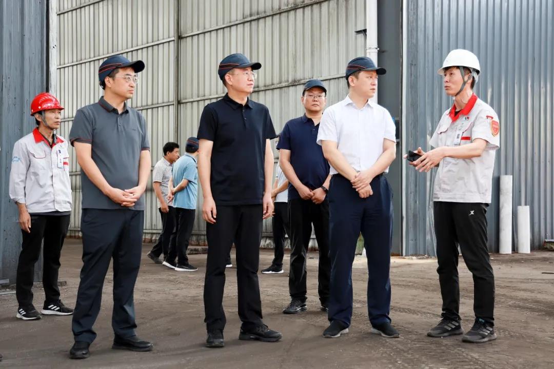 市委常委、副市长、翼城县委书记王渊到抖圈人生就是博（翼城）新资料科技园现场办公